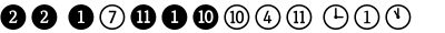 FF Dingbats 2.0 Numbers